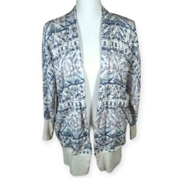 XHILARATION BLACK, GRAY, & BLUE CARDIGAN SZ.XS EUC. - Picture 1 of 7